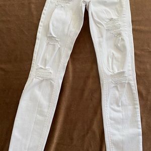 Women jean, white, size AW 26 L34